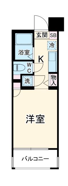 横浜市都筑区牛久保のマンションの間取り