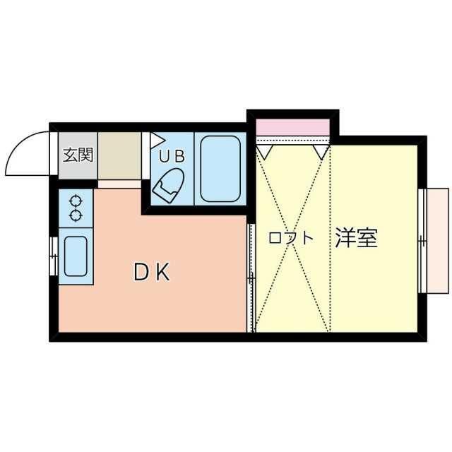 カーサ香川の間取り