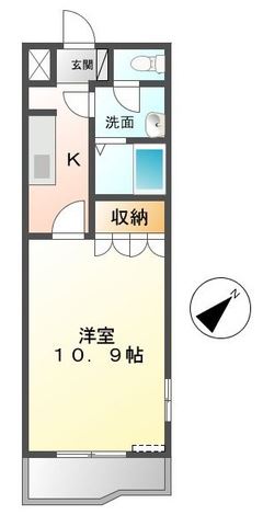 アンジェリークの間取り