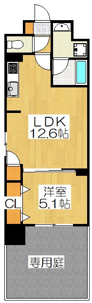 ベラジオ雅び京都三条通の間取り