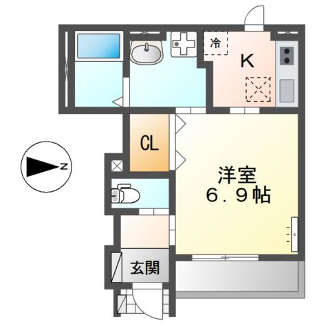 Ｆｏｒｅｓｔ志水の間取り