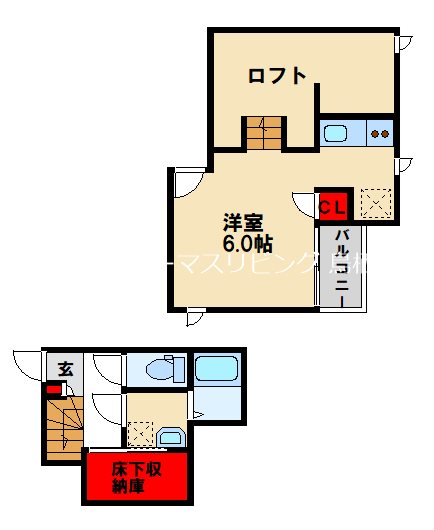 CB鳥栖ブランシェの間取り