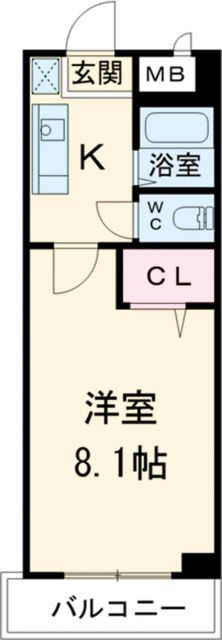 瀬戸市陶本町のマンションの間取り