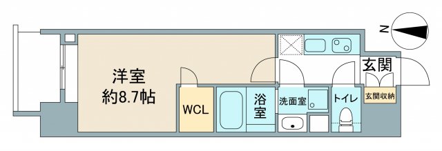 スリーアイランドタワー久屋大通の間取り