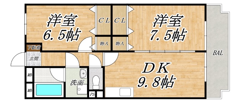 SUUMO】ピュアコート（鷹合）／大阪府大阪市東住吉区鷹合３／針中野駅の賃貸・部屋探し情報（100402544387） | 賃貸マンション・賃貸アパート