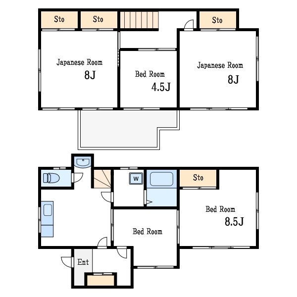 江戸川区東小松川のその他の間取り