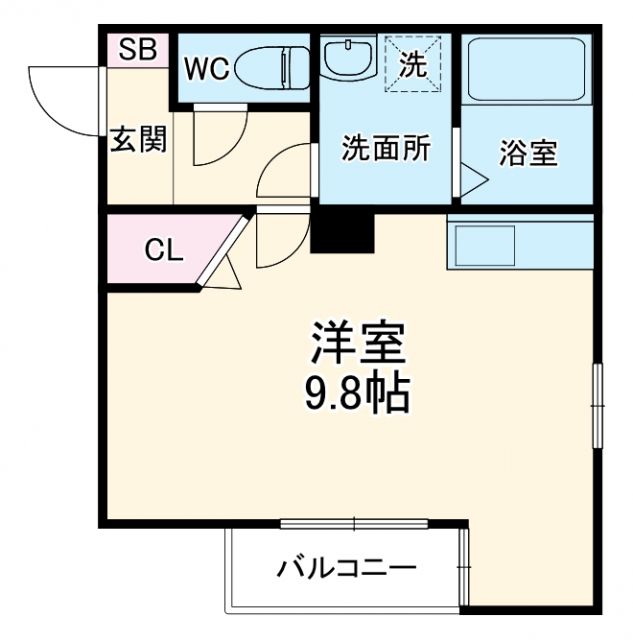 ルシエル氷室IIの間取り