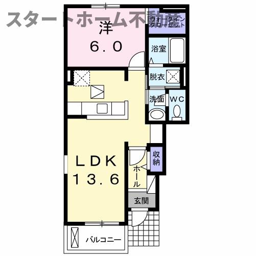 ブリリオの間取り