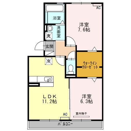 【アステールの間取り】