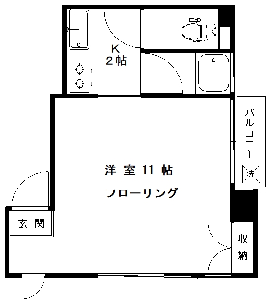ロイヤル山口の間取り写真