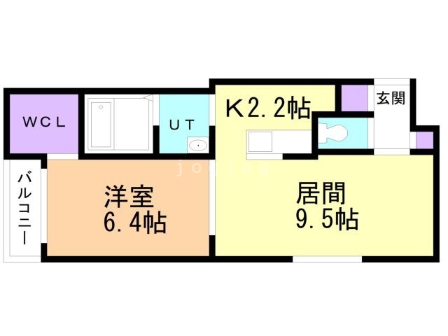 グランスター２４の間取り