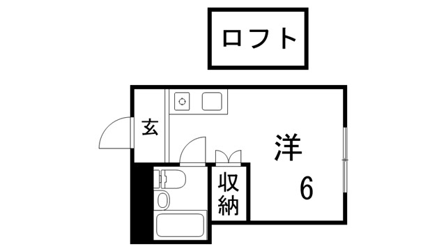 ドミトリー妙法寺Iの間取り