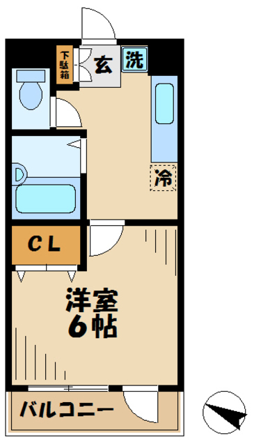 サンライズ大塚の間取り