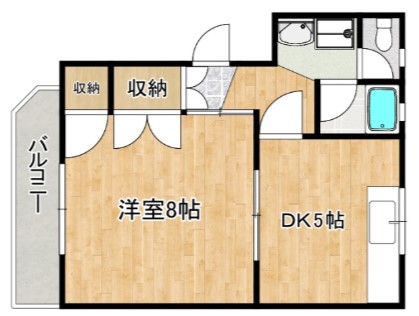 カルチェ松本IIIの間取り