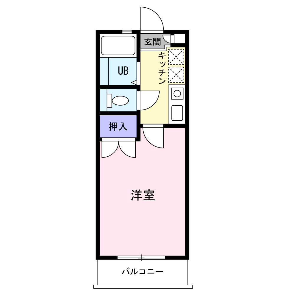 サンライフヒルの間取り