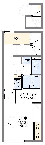 レオパレスルミエール明神の間取り