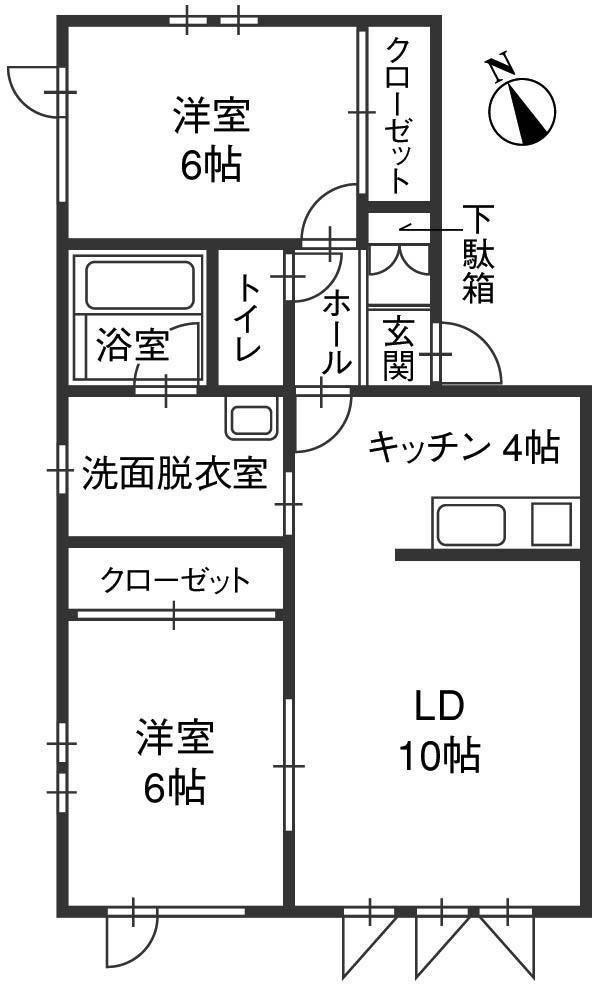 る・ぐらん鳥取北の間取り