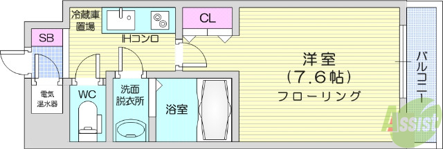 HF一番町レジデンスの間取り