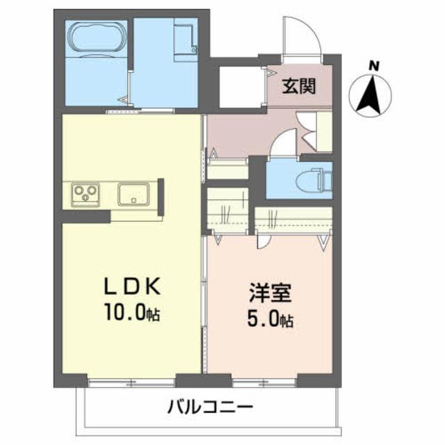 シャーメゾン　ＣＬＡＳＳ　新形の間取り