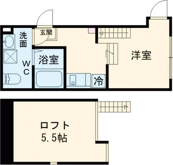 東京都江戸川区東瑞江３（アパート）の賃貸物件の間取り