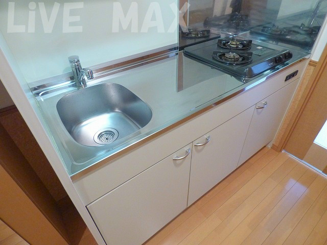 キッチン　お料理も便利な2口コンロ☆