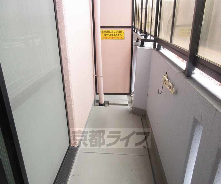 バルコニー　広いバルコニーです