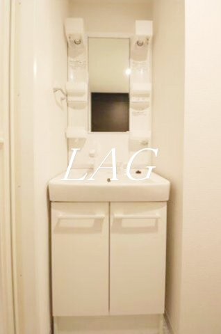 洗面設備　洗面台です。