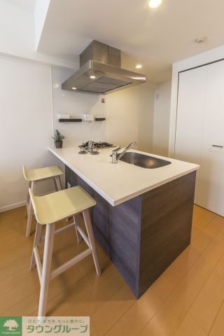 キッチン　オープンカウンターキッチン ※参考写真