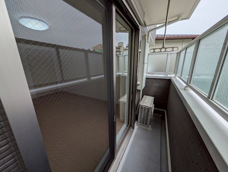 バルコニー　ベランダです。