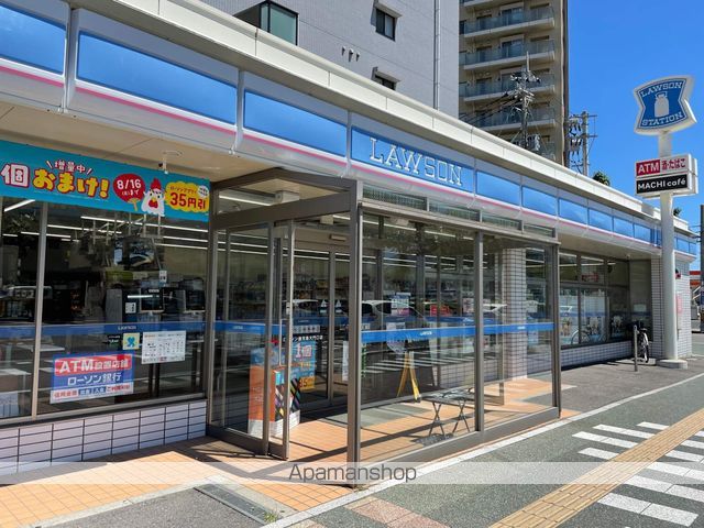 コンビニ　ローソン鹿児島大門口店（コンビニ）まで200m