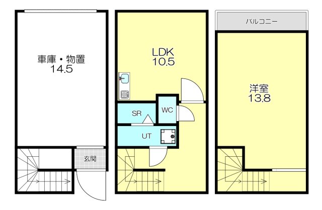 ラフマート南塚口の間取り写真