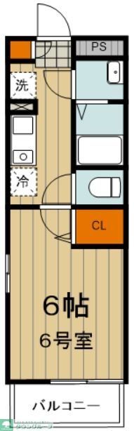 京成本線 国府台駅 徒歩7分 3階建 築5年の間取り写真