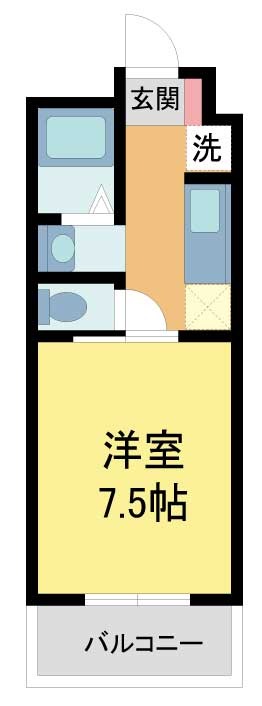 ラポール新伊丹の間取り写真