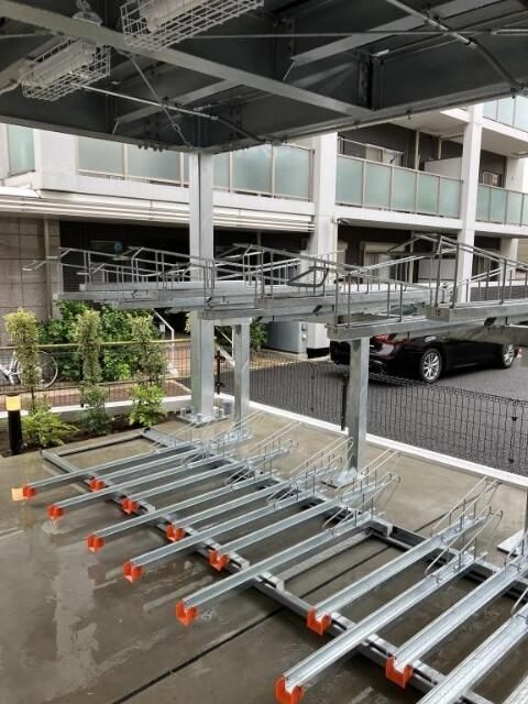 駐車場　駐輪場です