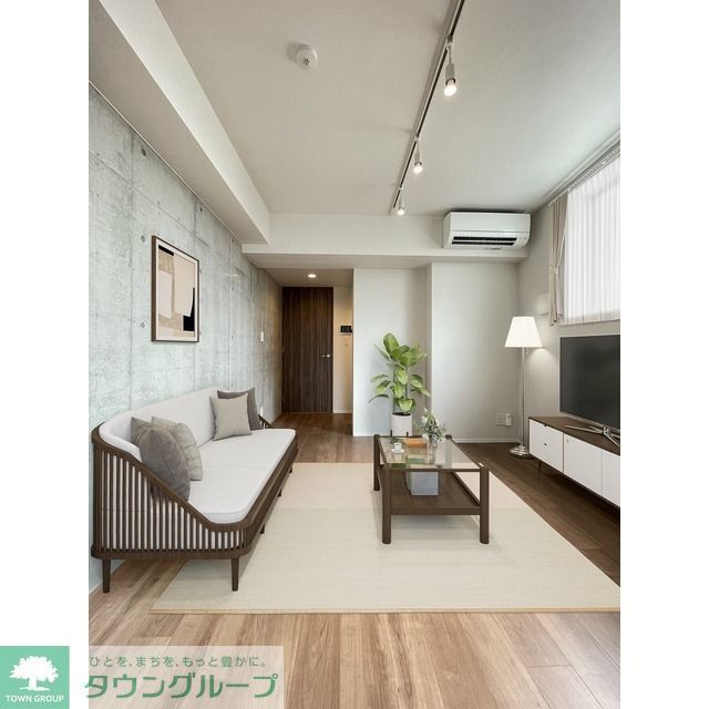 居室・リビング　家具・調度品等はCG加工です。実際の賃貸住居には含まれませ…