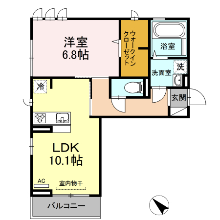 D-room Advanceの間取り