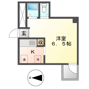 門前ビルの間取り