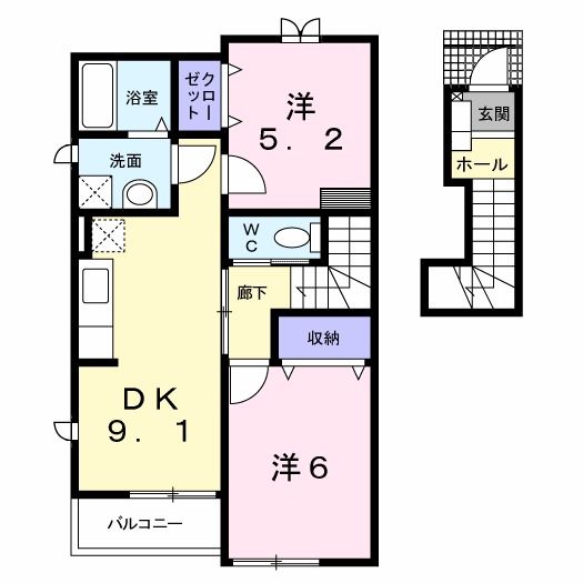 サンリットスクエアの間取り