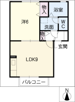 エスポワールの間取り