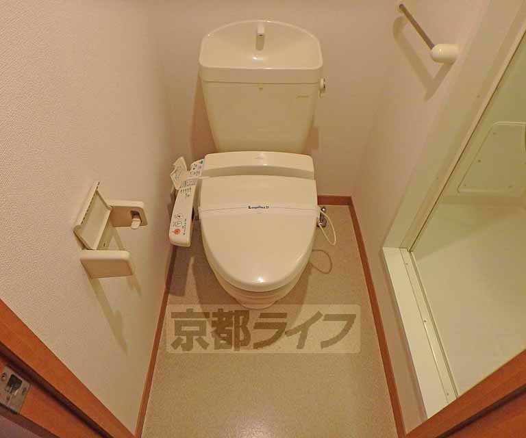 【京都市北区西賀茂鹿ノ下町のアパートのトイレ】