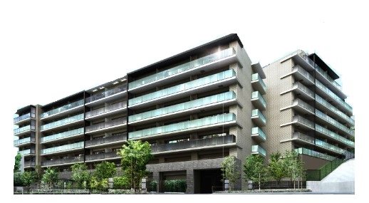 パークホームズ横濱東寺尾マークヒルズの建物外観