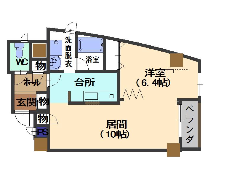 メゾンアスクレピオスの間取り