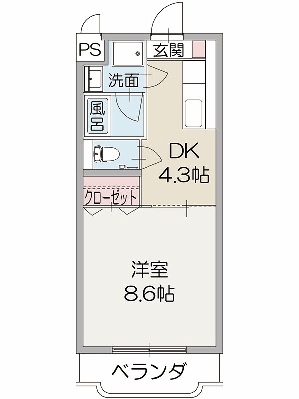 駿東郡長泉町下土狩のマンションの間取り