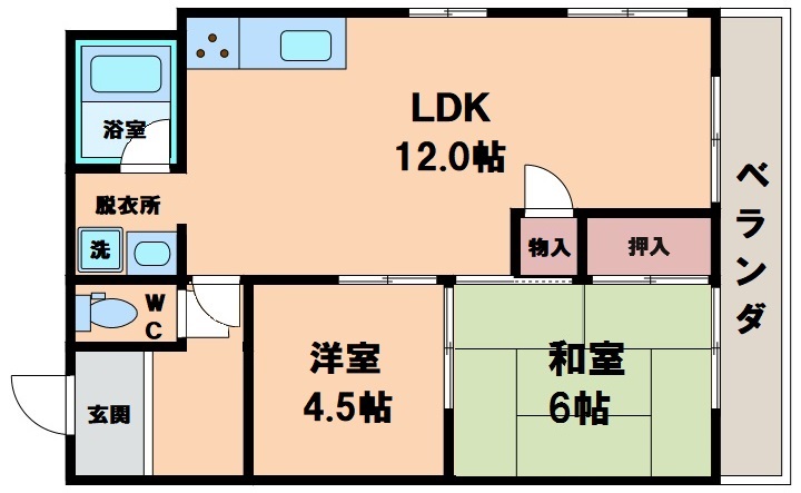 ケイクリスタル_間取り_0