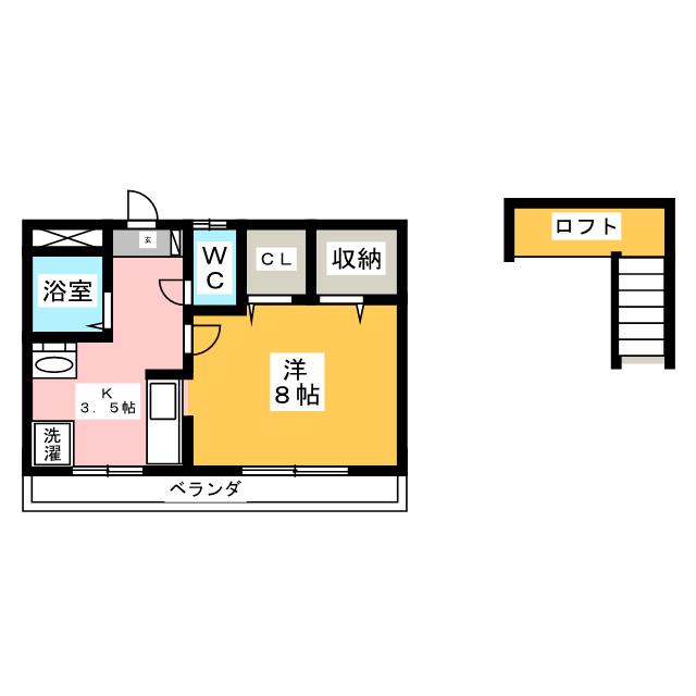 ＳＵＩＴＥ１０３の間取り