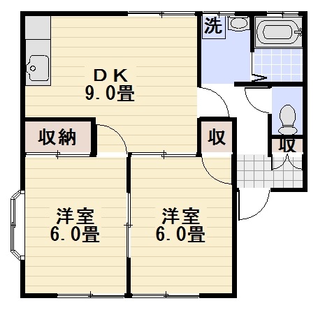 グランデュール葉山の間取り