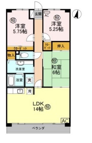 シルトクレーテ青山の間取り