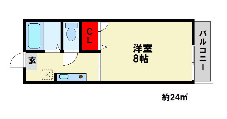 サンハイム26の間取り