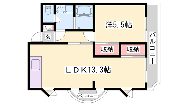 ロストフ８８の間取り