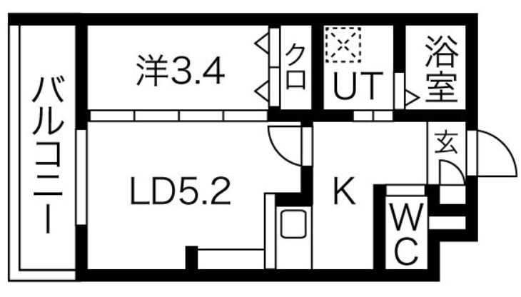 ジーイーシスの間取り